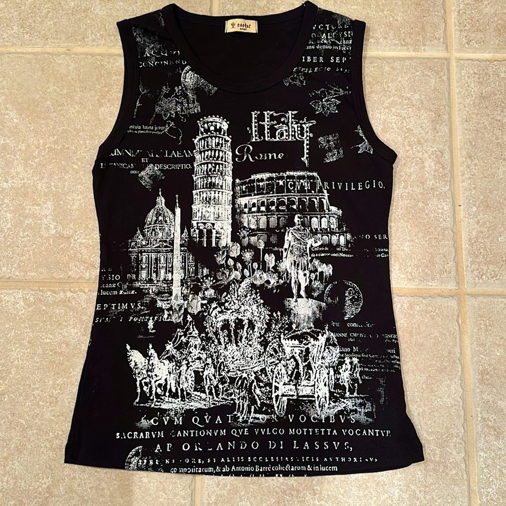 Studded tank top